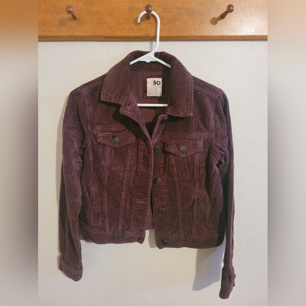 SO Women's Corduroy Jacket